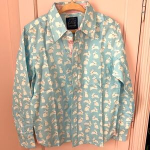 Toddler boy Easter button down